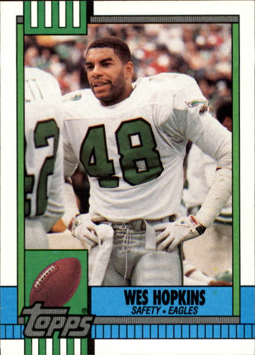 1990 Topps #101 Wes Hopkins