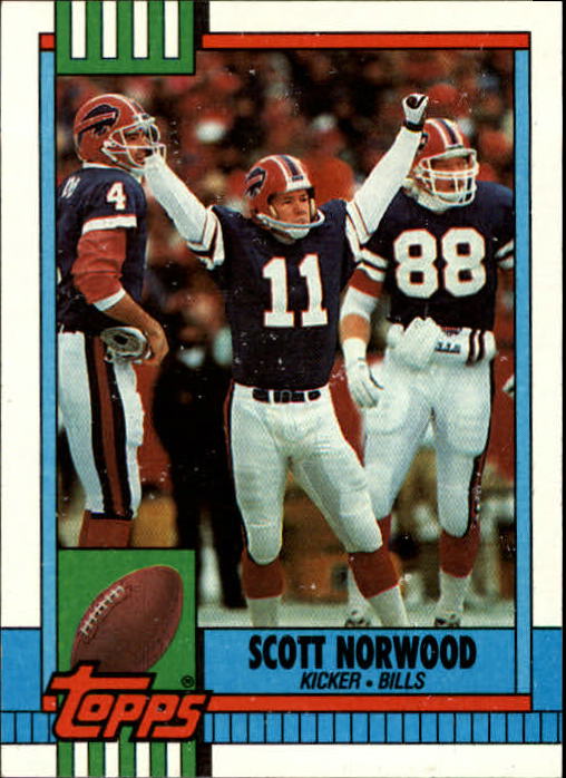 1990 Topps #203 Scott Norwood