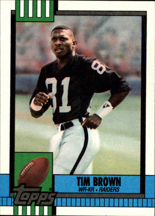 1990 Topps #295 Tim Brown