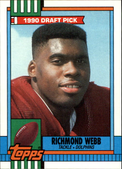 1990 Topps #316 Richmond Webb RC