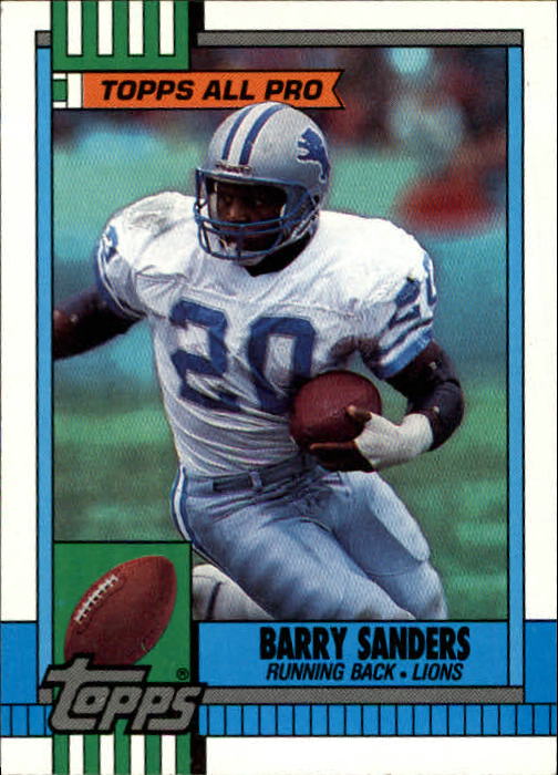 1990 Topps #352 Barry Sanders