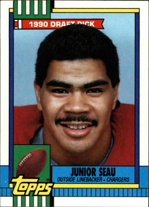 1990 Topps #381 Junior Seau RC