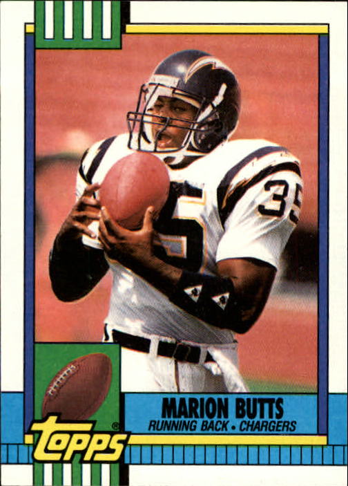 1990 Topps #383 Marion Butts