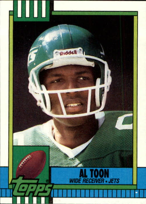 1987 Topps 1000 Yard Club Al Toon New York Jets #12