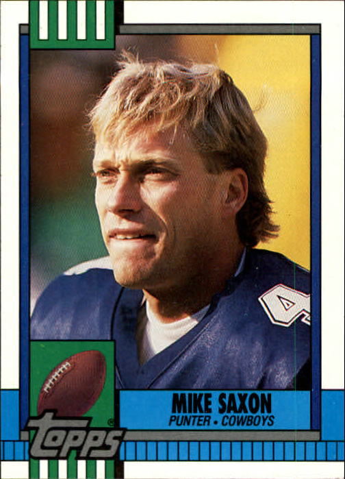 1990 Topps #494 Mike Saxon
