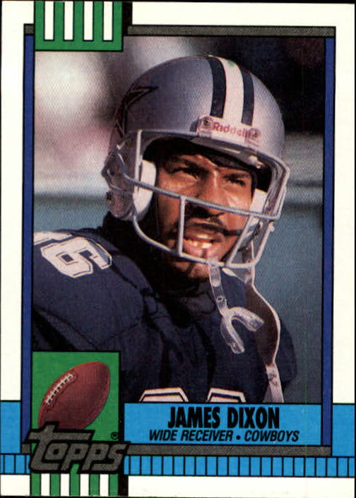 1990 Action Packed #52 James Dixon Dallas Cowboys