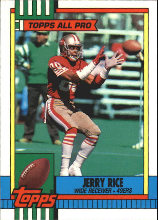 1990 Topps Tiffany #8 Jerry Rice