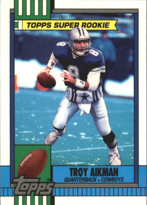 1990 Topps Tiffany #482 Troy Aikman