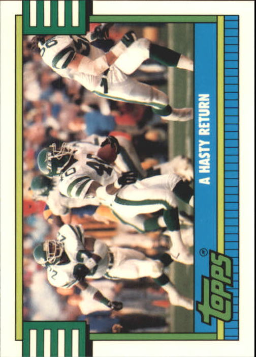 1990 Topps Tiffany #517 Jets Team