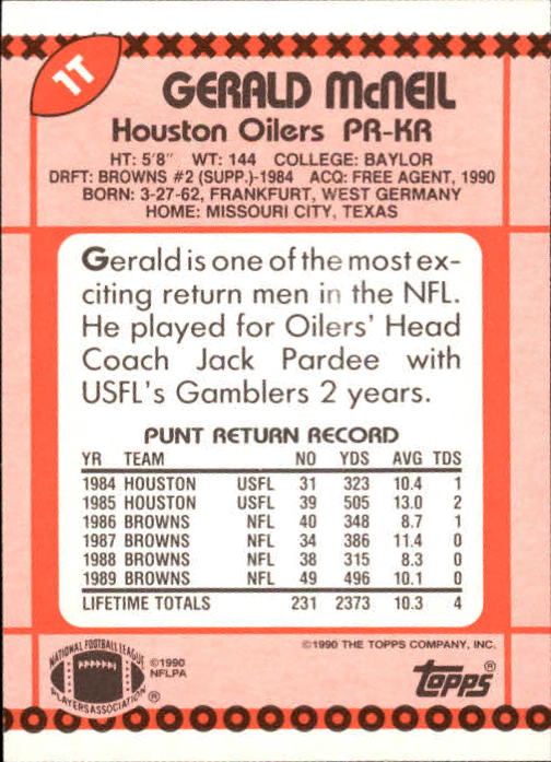 B3140- 1990 Topps Traded Fb Karte #S 1-132 + Rookies -du Pick- 15 + Gratis US - Bild 3 von 229