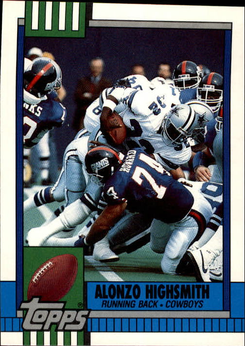 1990 Topps Traded #7T Alonzo Highsmith