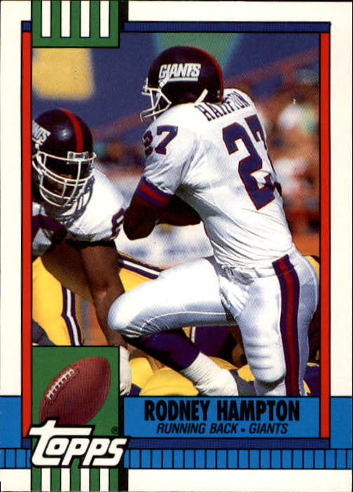 1990 Topps Traded #30T Rodney Hampton