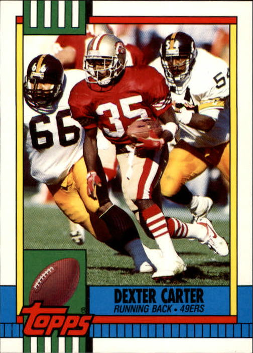 1990 Topps Traded #33T Dexter Carter