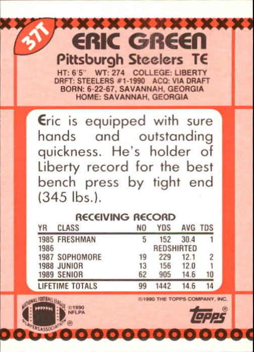 B3140- 1990 Topps Traded Fb Karte #S 1-132 + Rookies -du Pick- 15 + Gratis US - Bild 59 von 229