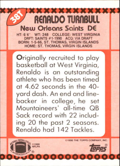 B3140- 1990 Topps Traded Fb Karte #S 1-132 + Rookies -du Pick- 15 + Gratis US - Bild 61 von 229