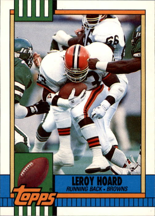 1990 Topps Traded #39T Leroy Hoard RC