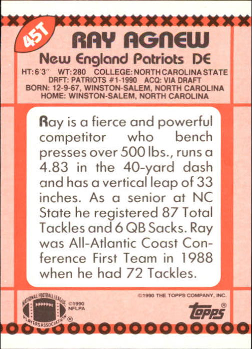 B3140- 1990 Topps Traded Fb Karte #S 1-132 + Rookies -du Pick- 15 + Gratis US - Bild 71 von 229