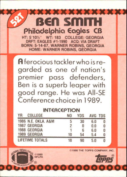 B3140- 1990 Topps Traded Fb Karte #S 1-132 + Rookies -du Pick- 15 + Gratis US - Bild 85 von 229