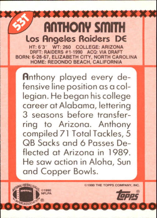 B3140- 1990 Topps Traded Fb Karte #S 1-132 + Rookies -du Pick- 15 + Gratis US - Bild 87 von 229