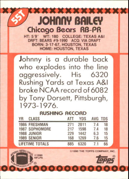 B3140- 1990 Topps Traded Fb Karte #S 1-132 + Rookies -du Pick- 15 + Gratis US - Bild 91 von 229