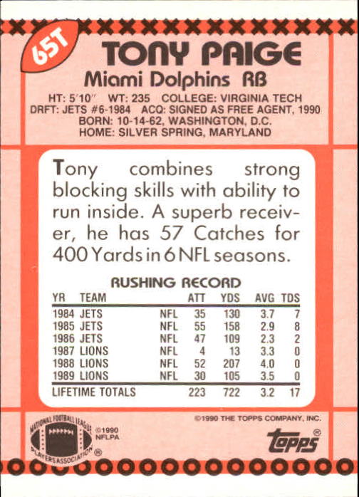 B3140- 1990 Topps Traded Fb Karte #S 1-132 + Rookies -du Pick- 15 + Gratis US - Bild 111 von 229