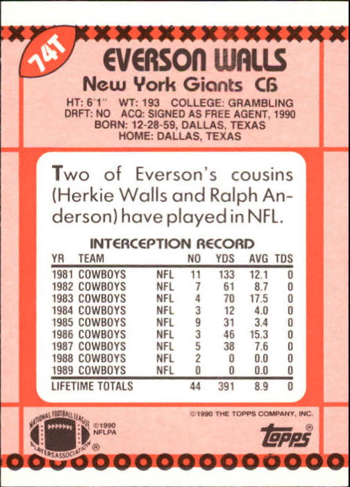 B3140- 1990 Topps Traded Fb Karte #S 1-132 + Rookies -du Pick- 15 + Gratis US - Bild 123 von 229