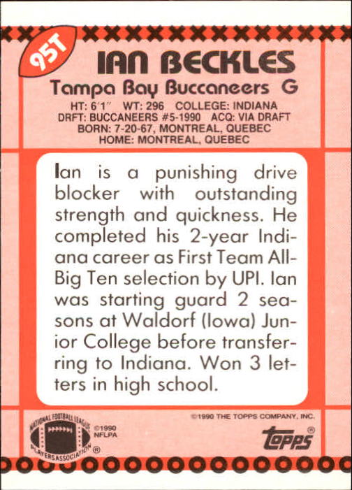 B3140- 1990 Topps Traded Fb Karte #S 1-132 + Rookies -du Pick- 15 + Gratis US - Bild 161 von 229