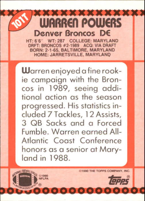 B3140- 1990 Topps Traded Fb Karte #S 1-132 + Rookies -du Pick- 15 + Gratis US - Bild 173 von 229