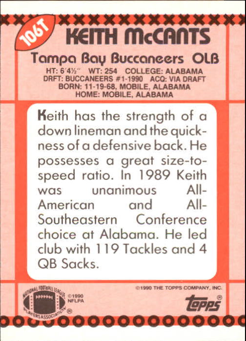 B3140- 1990 Topps Traded Fb Karte #S 1-132 + Rookies -du Pick- 15 + Gratis US - Bild 181 von 229