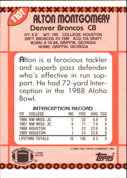 B3140- 1990 Topps Traded Fb Karte #S 1-132 + Rookies -du Pick- 15 + Gratis US - Bild 189 von 229