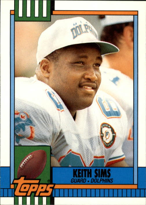 1990 Topps Traded #113T Keith Sims RC