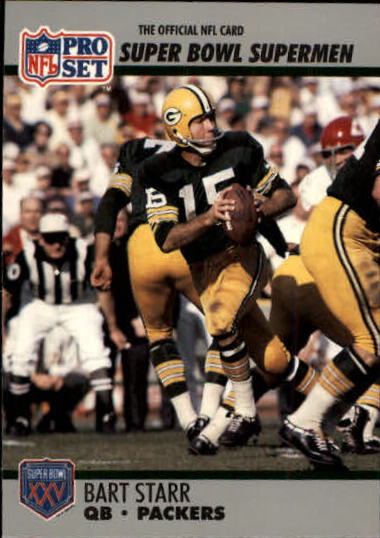 1990-91 Pro Set Super Bowl 160 #36 Bart Starr