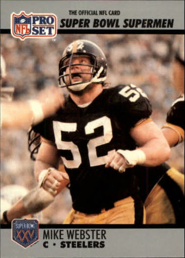1990-91 Pro Set Super Bowl 160 #73 Mike Webster