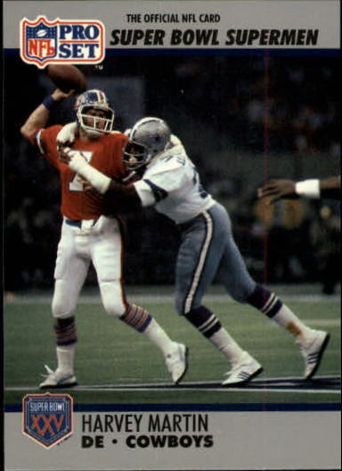 1990-91 Pro Set Super Bowl 160 #79 Harvey Martin