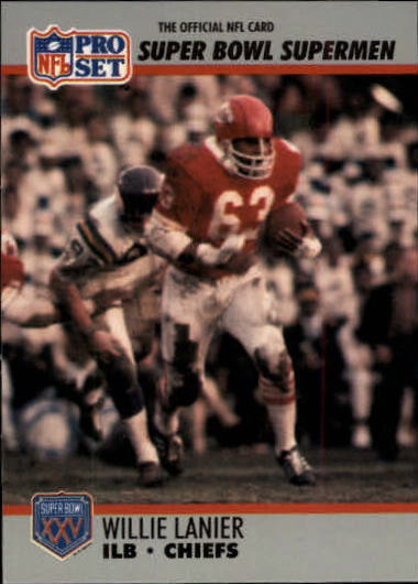 1990-91 Pro Set Super Bowl 160 #91 Willie Lanier
