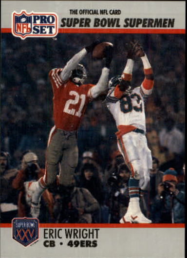 1990-91 Pro Set Super Bowl 160 #107 Eric Wright