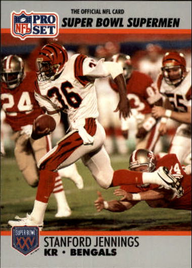 1990-91 Pro Set Super Bowl 160 #126 Stanford Jennings