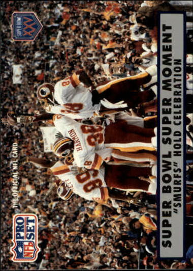 1990-91 Pro Set Super Bowl 160 #148 Smurfs (Redskins)