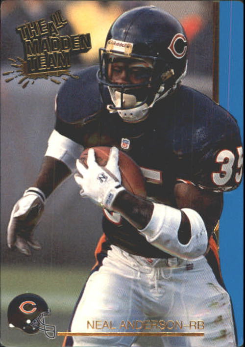 1991 Action Packed All-Madden #28 Neal Anderson