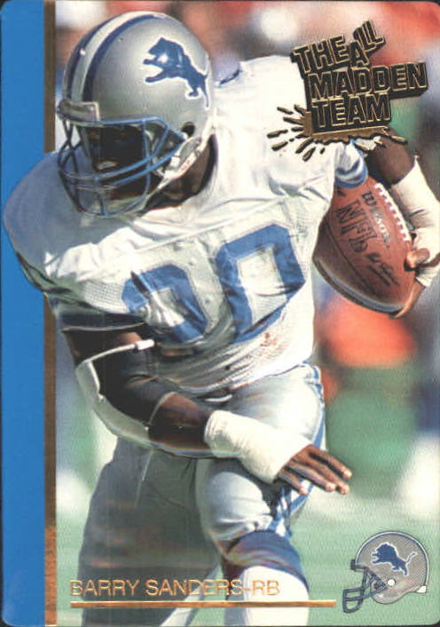 1991 Action Packed All-Madden #30 Barry Sanders
