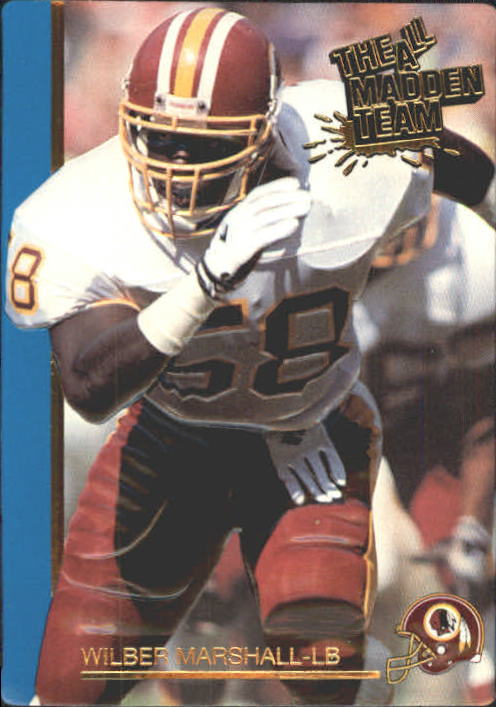 1991 Action Packed All-Madden #35 Wilber Marshall