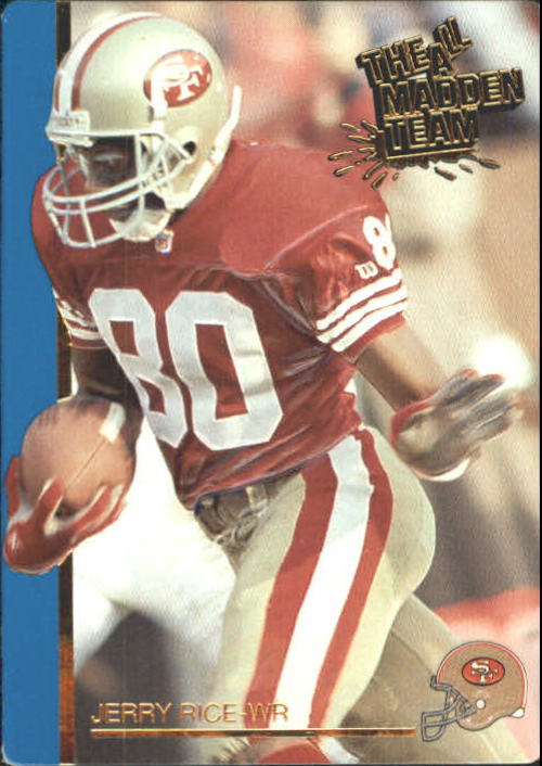 1991 Action Packed All-Madden #43 Jerry Rice