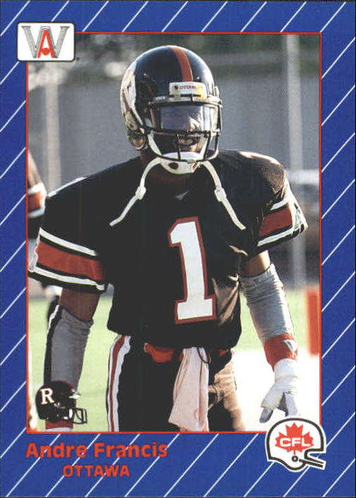 1991 All World CFL #65 Andre Francis