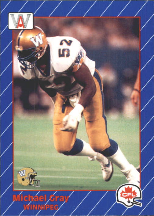 1991 All World CFL #103 Mike Gray