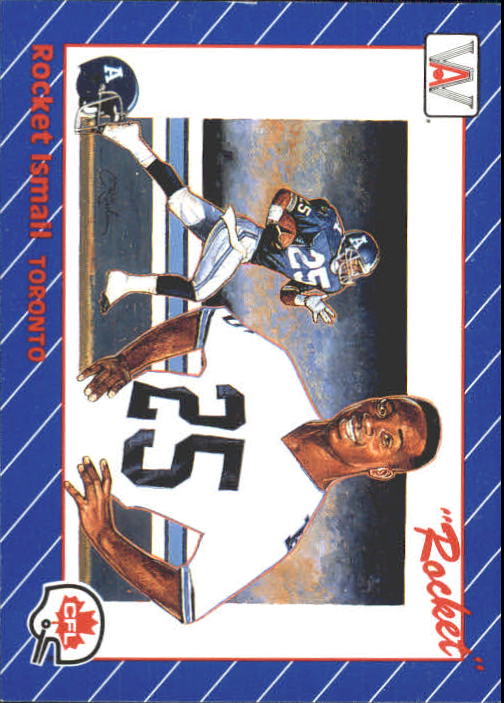 1991 All World CFL French #1 Rocket Ismail
