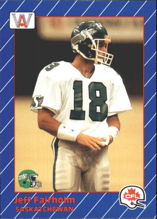1991 All World CFL French #76 Jeff Fairholm