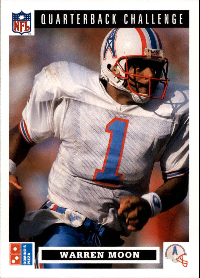 1991 Domino's Quarterbacks #11 Warren Moon