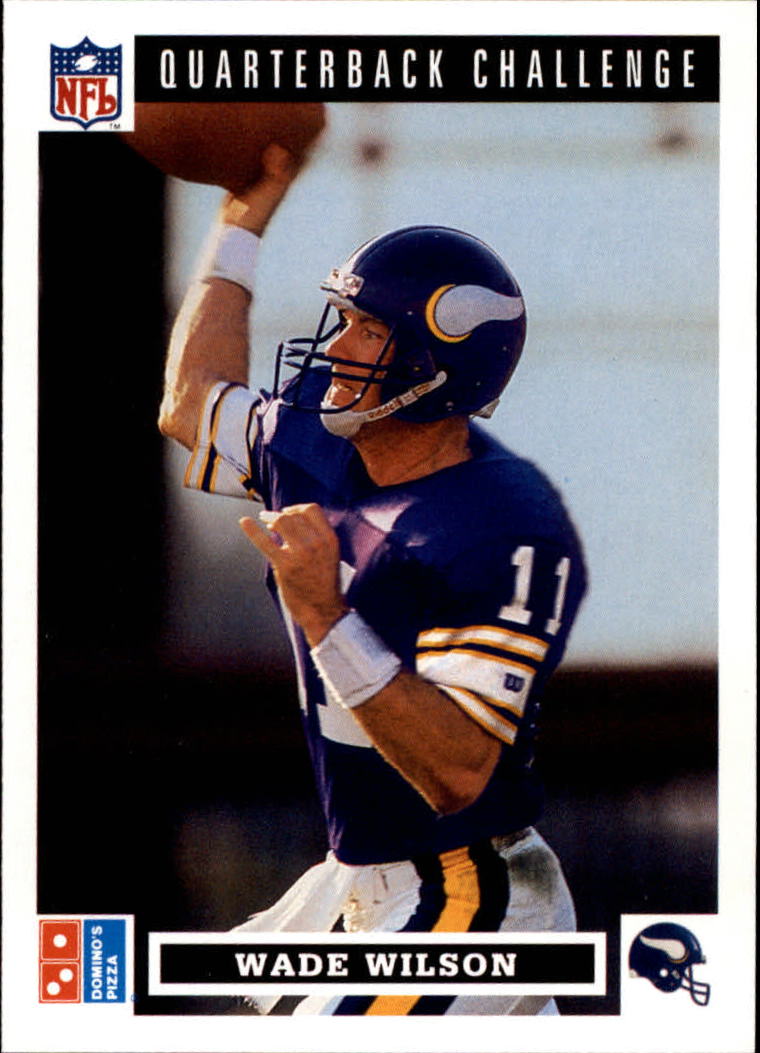 1989 Minnesota Vikings Police Wade Wilson #6