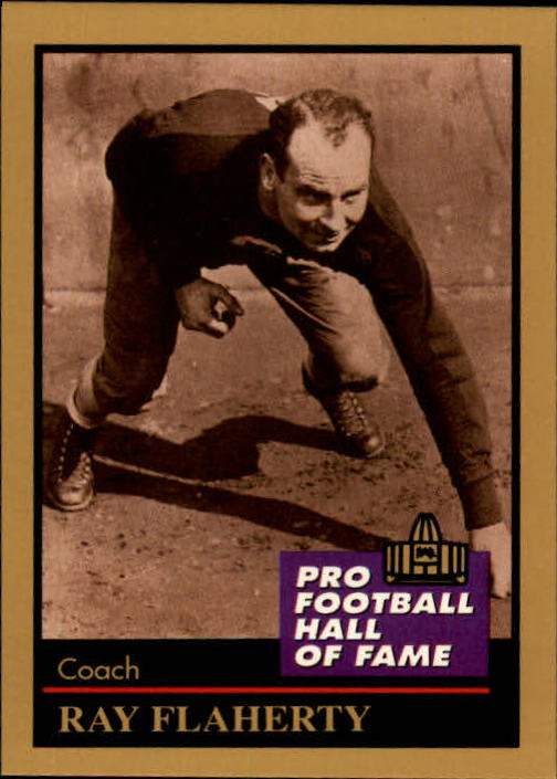 1991 ENOR Pro Football HOF #41 Ray Flaherty CO