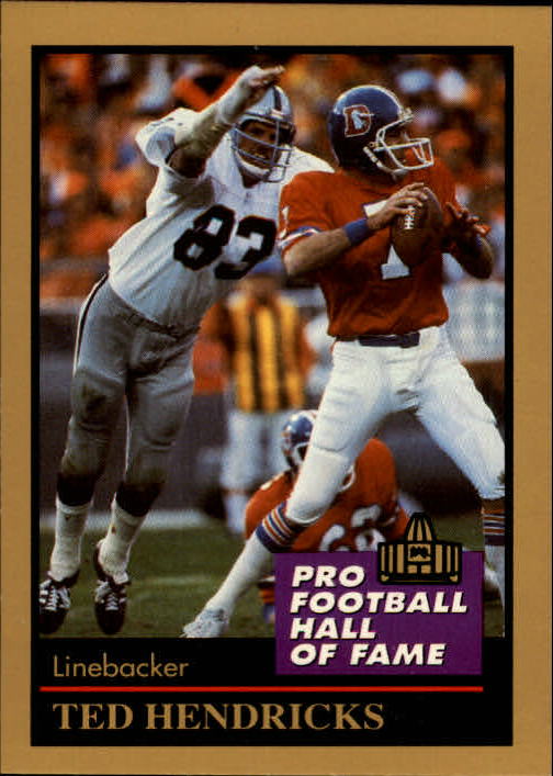 A3053- 1991 ENOR Pro Football HOF Card #s 1-180 -You Pick- 15+ FREE US SHIP - Picture 120 of 327